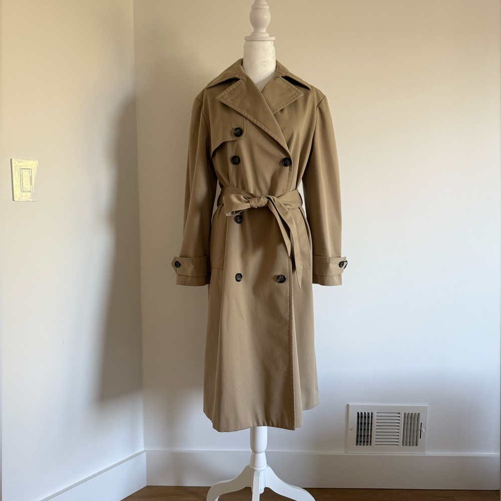 New Officine Generale cotton waterproof trench coat